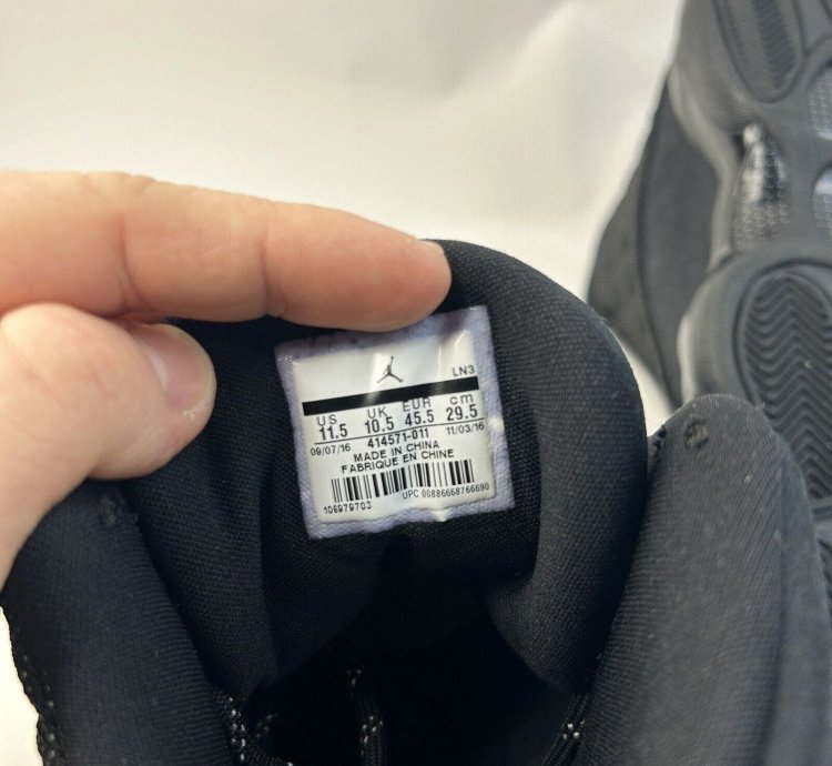 Nike Shoes Air Jordan 13 Retro Black Cat 2024