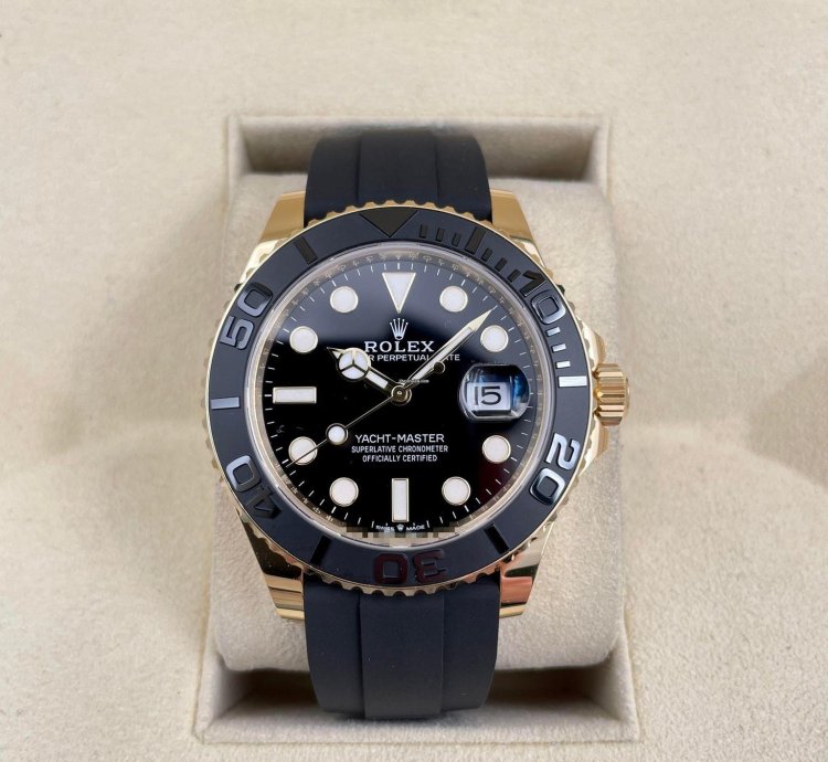 Rolex Yacht-master 42 226658 42mm Yellow Gold Oysterflex Unworn 2024