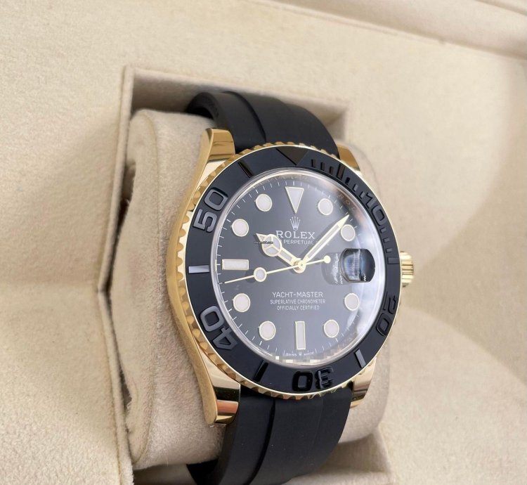 Rolex Yacht-master 42 226658 42mm Yellow Gold Oysterflex Unworn 2024