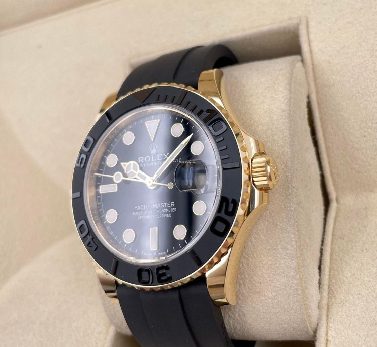 Rolex Yacht-master 42 226658 42mm Yellow Gold Oysterflex Unworn 2024