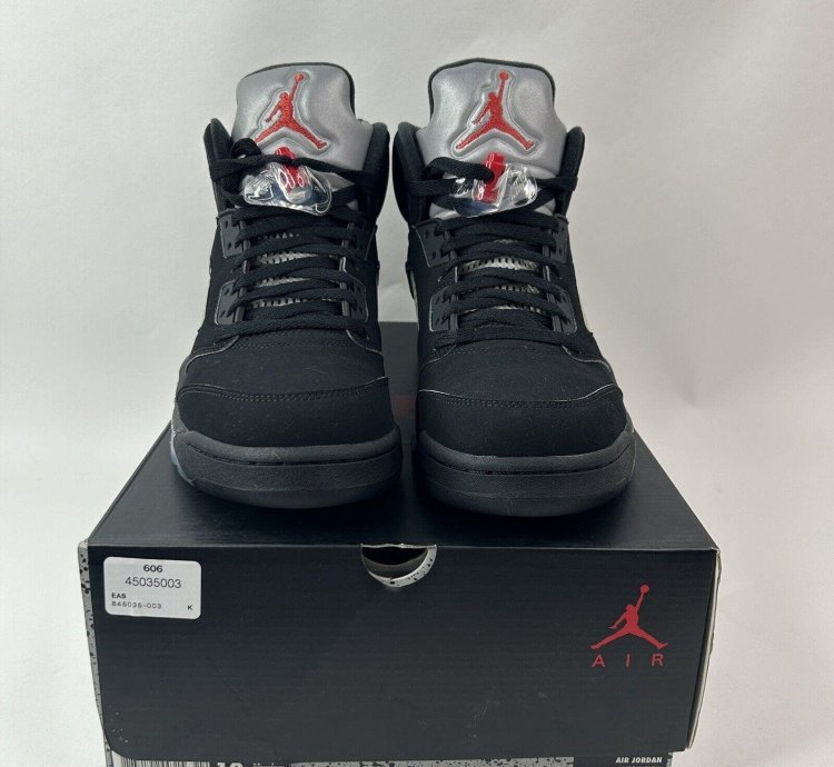 Nike Shoes Air Jordan 5 Retro Og Black Metallic 2016