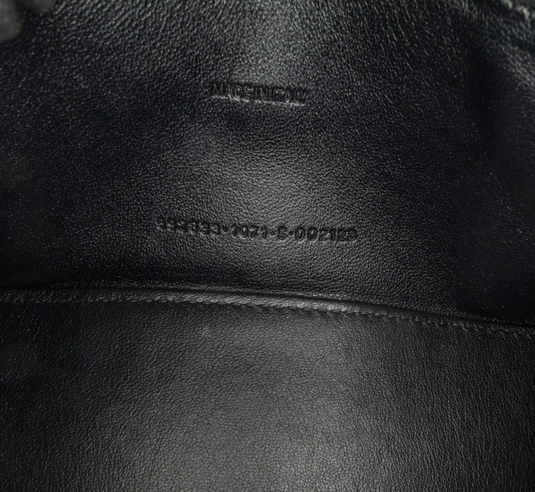 Balenciaga Black Rhinestone Xs Hourglass Shoulder Bag