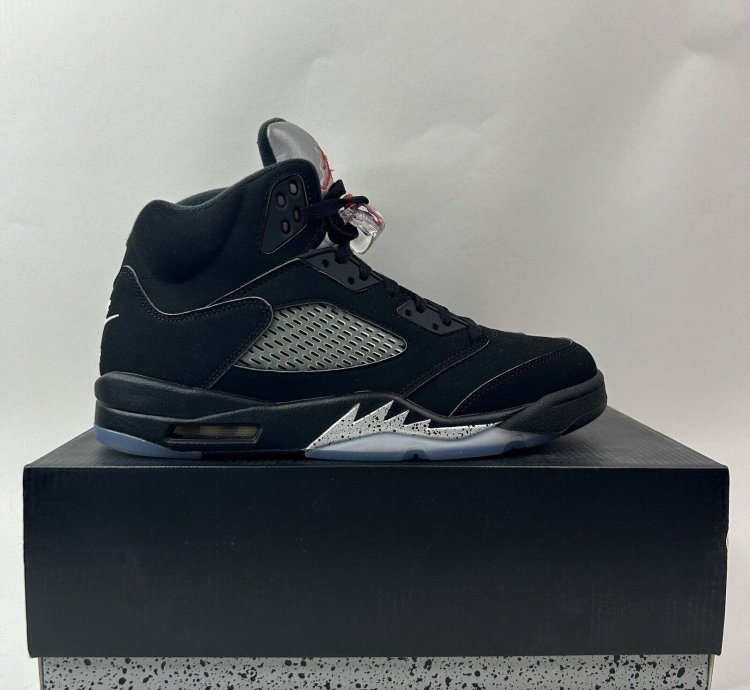 Nike Shoes Air Jordan 5 Retro Og Black Metallic 2016