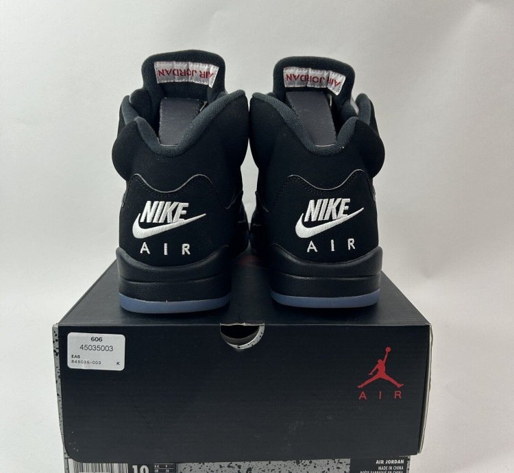 Nike Shoes Air Jordan 5 Retro Og Black Metallic 2016