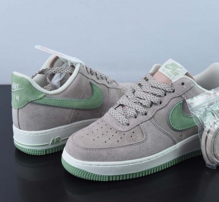 Nike Air Force 1 07 Akira Grey Mint Sneakers