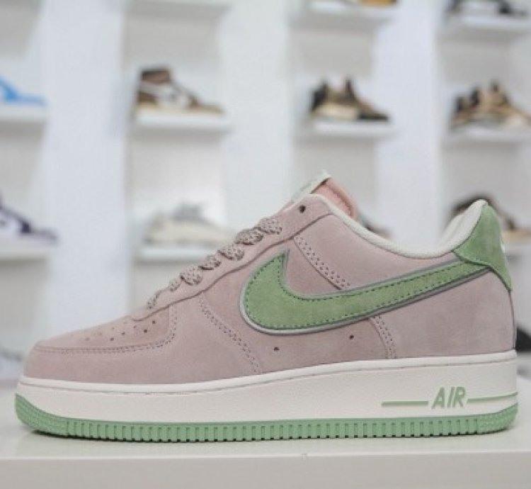 Nike Air Force 1 07 Akira Grey Mint Sneakers