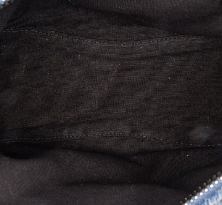 Balenciaga Blue Denim Bb Monogram Neo Cagole Xs Satchel