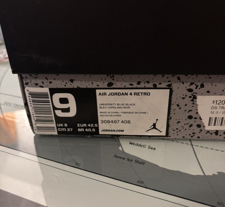 Travis Scott Air Jordan 4 Retro Cactus Jack 2018 Size 9