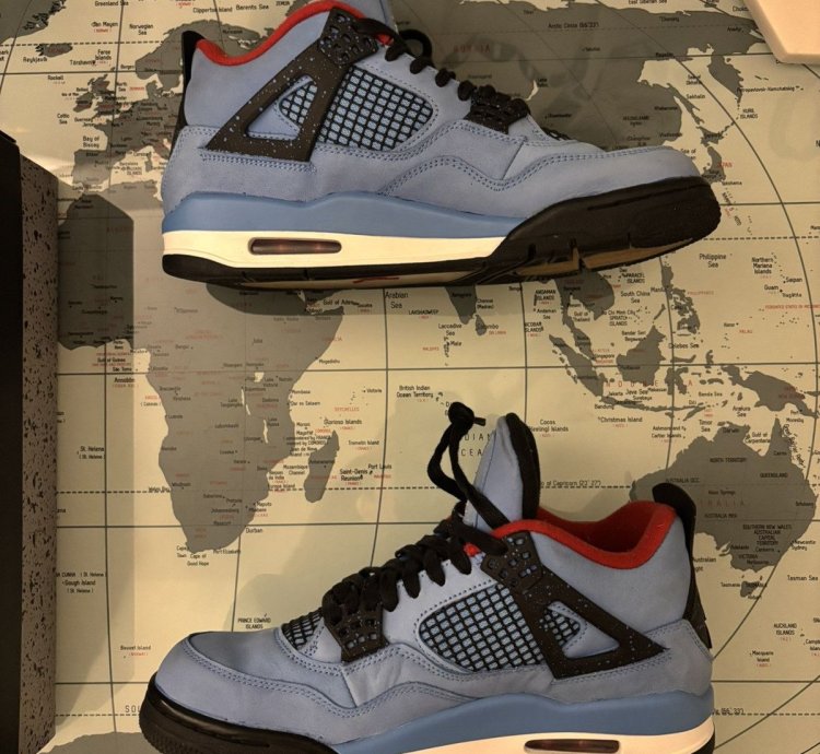 Travis Scott Air Jordan 4 Retro Cactus Jack 2018 Size 9