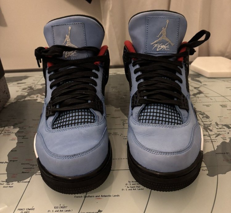 Travis Scott Air Jordan 4 Retro Cactus Jack 2018 Size 9
