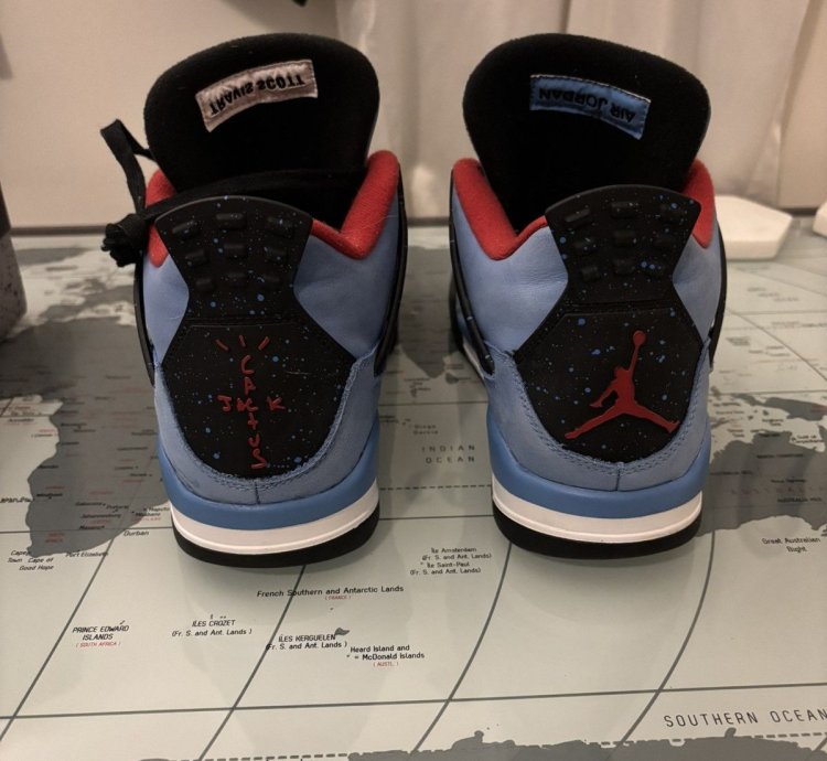 Travis Scott Air Jordan 4 Retro Cactus Jack 2018 Size 9