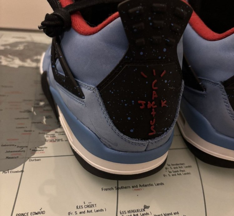 Travis Scott Air Jordan 4 Retro Cactus Jack 2018 Size 9
