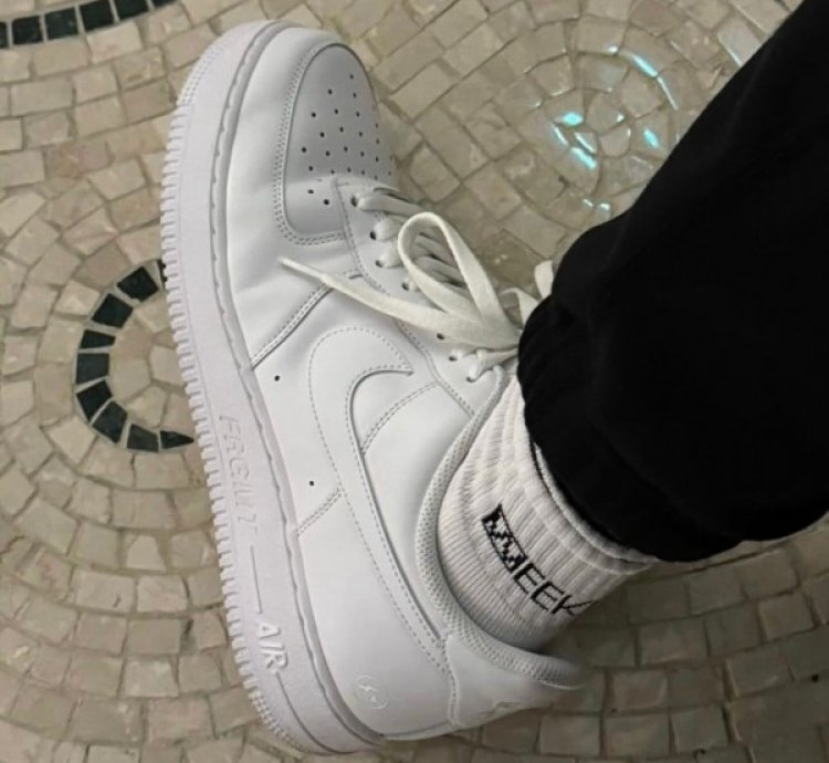 Nike Air Force 1 Fragment Design White Sneakers