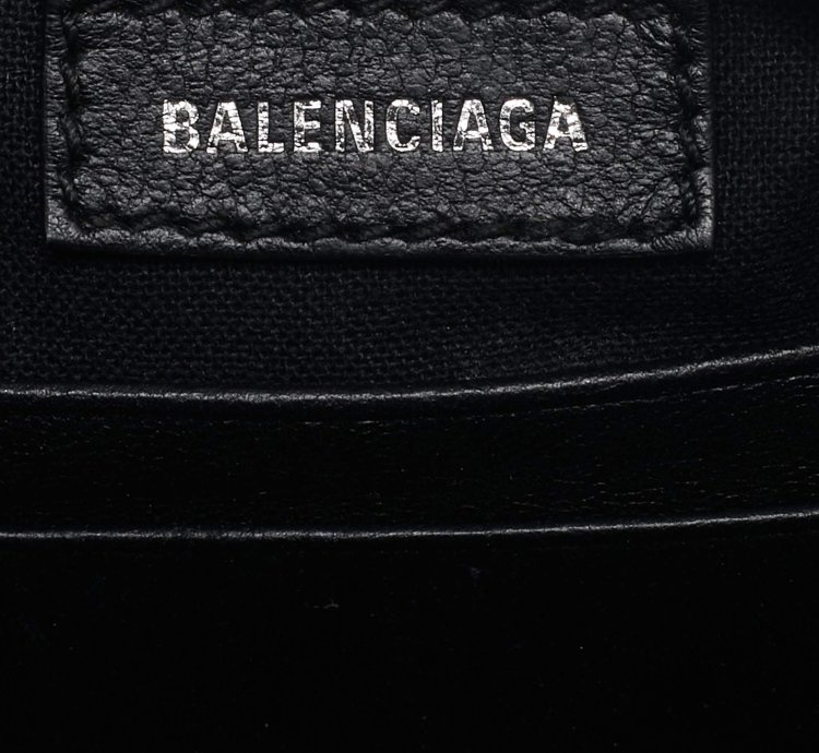Balenciaga Blue Denim Mini Le Cagole Shoulder Bag