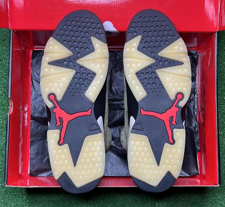 Travis Scott Air Jordan 6 Retro Olive