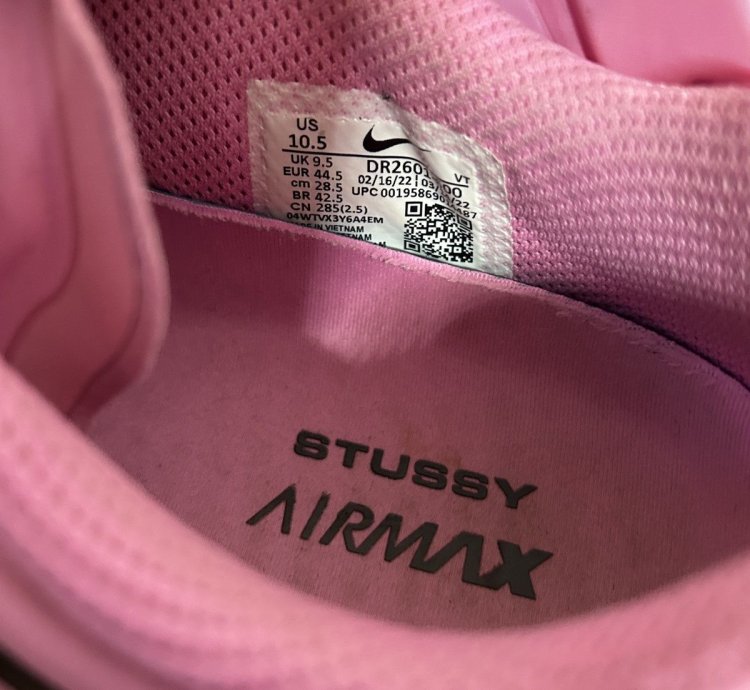 Nike Stussy Airmax 2013 Pink