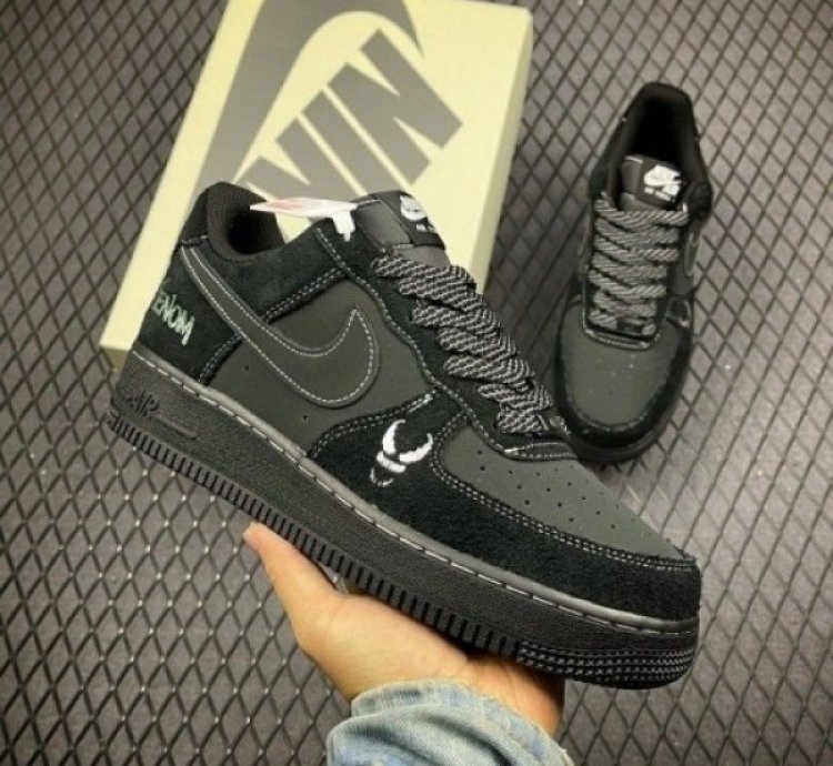 Nike Air Force 1 Low Black Venom Sneakers