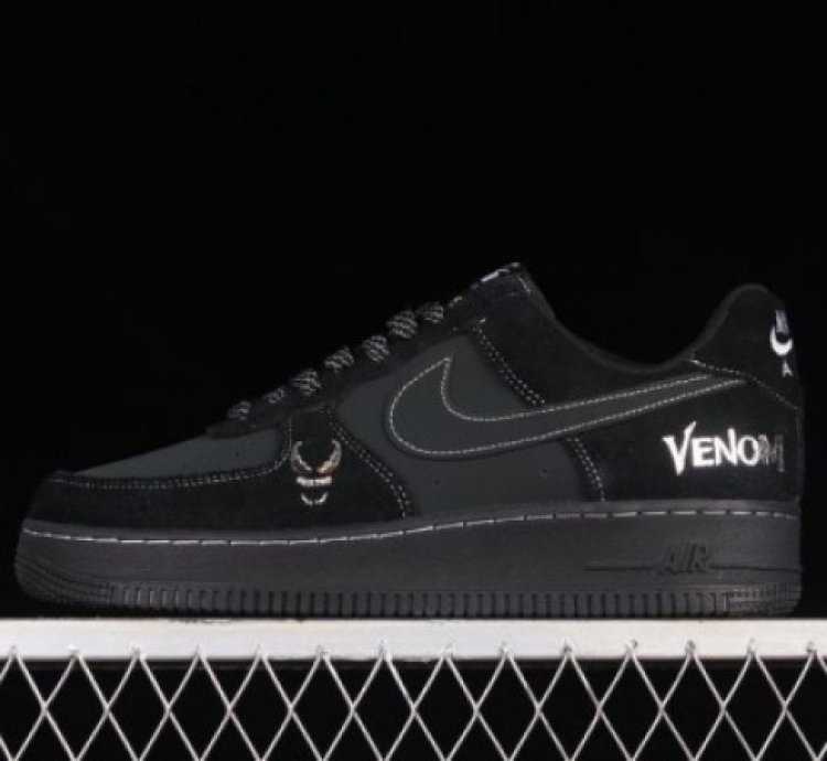 Nike Air Force 1 Low Black Venom Sneakers
