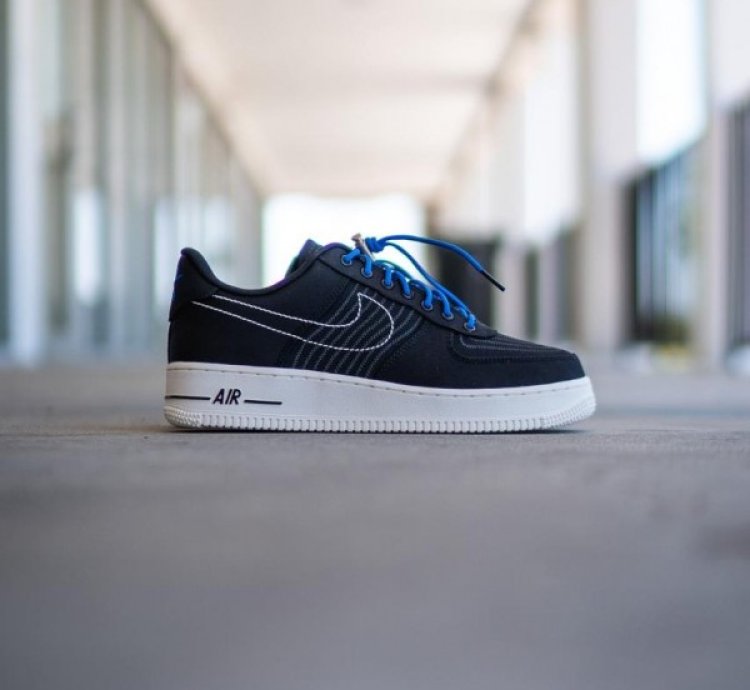 Nike Air Force 1 Low Moving Company Black Sneakers