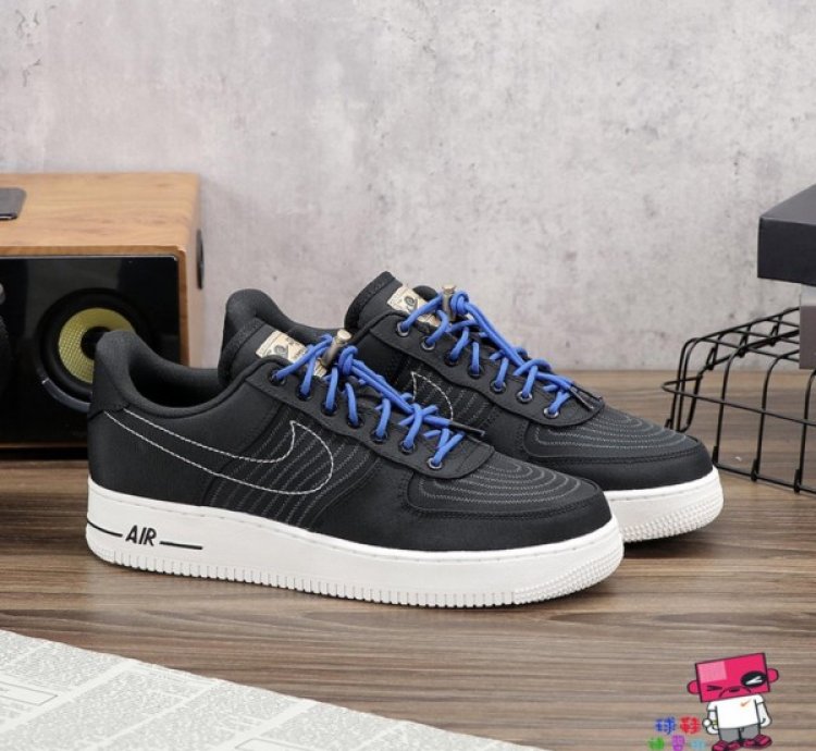 Nike Air Force 1 Low Moving Company Black Sneakers