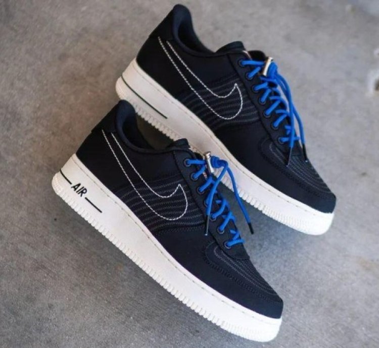 Nike Air Force 1 Low Moving Company Black Sneakers