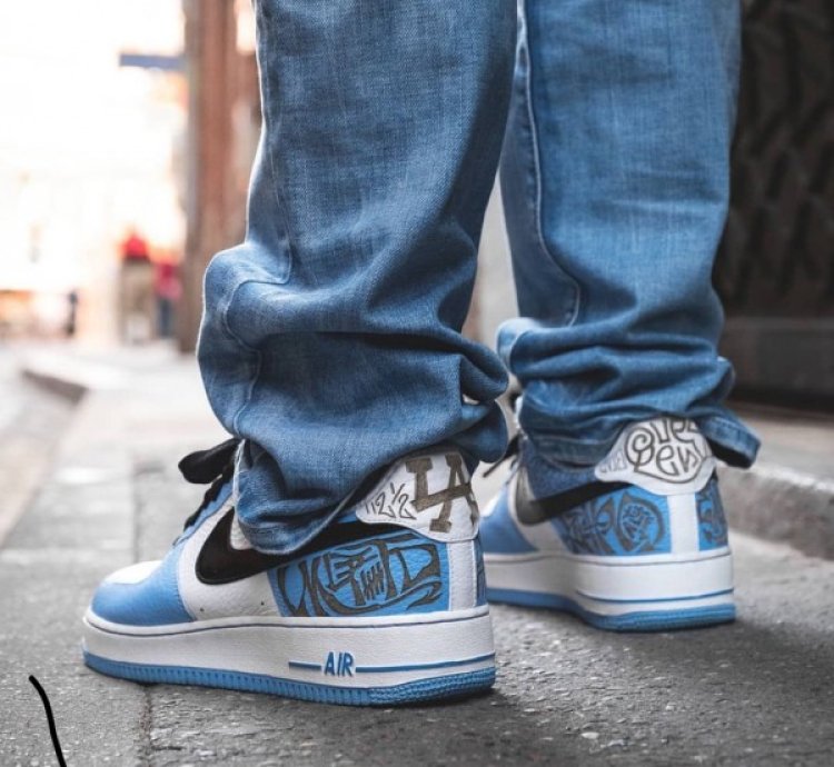 Nike Air Force 1 Low Premium Georges Entourage Sneakers