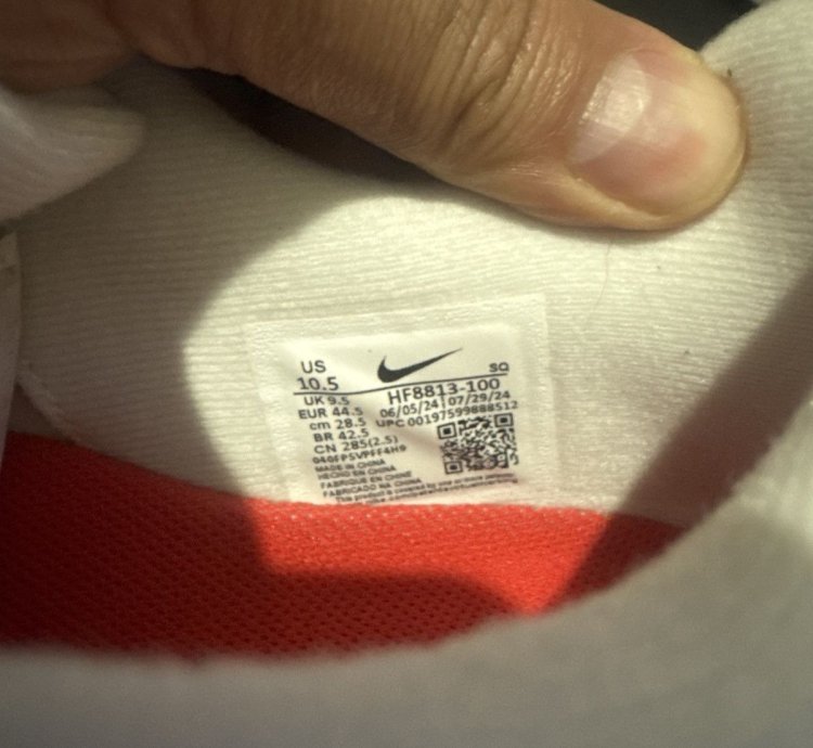 Nike Supreme Air Max 1 87 Sp Shoes Triple White Hf8813