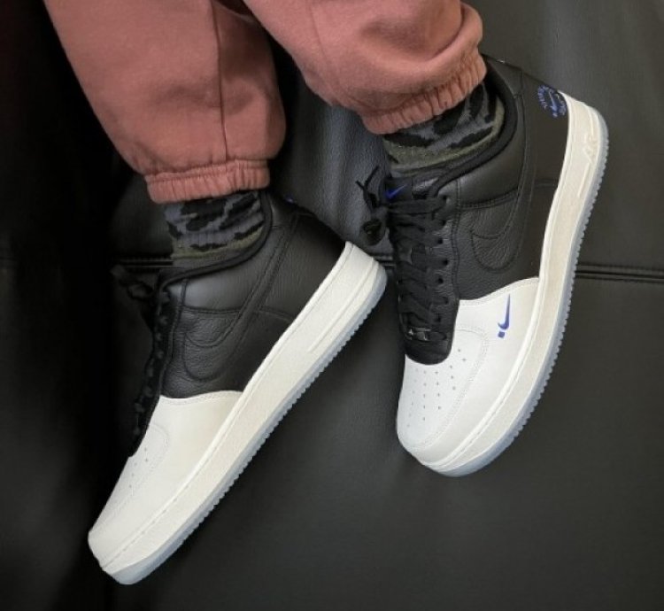 Nike Air Force 1 Low Tinaj Black White Sneakers