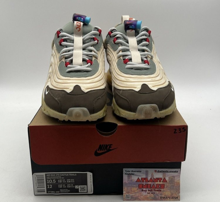 Travis Scott Air Max 270 React Cactus Trails