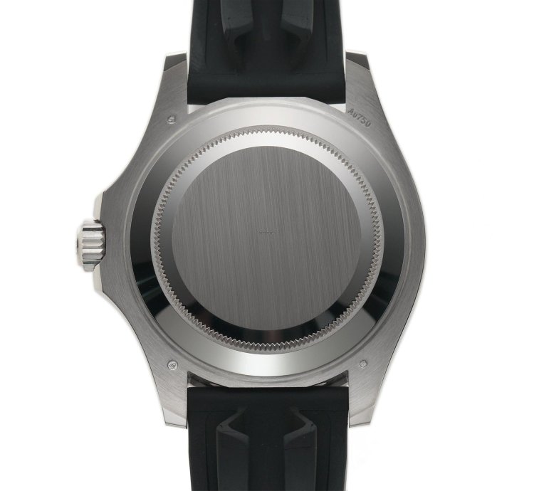 Rolex Yacht-master 42 42mm 18k White Gold Ceramic Bezel On Oysterflex