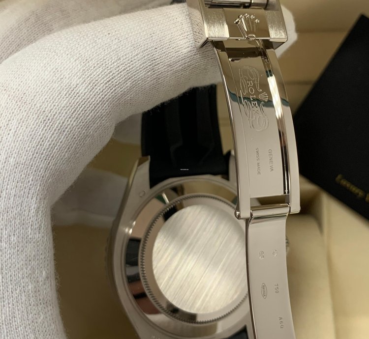 Rolex Yacht-master 42 42mm 18k White Gold Ceramic Bezel On Oysterflex 226659 New 2023