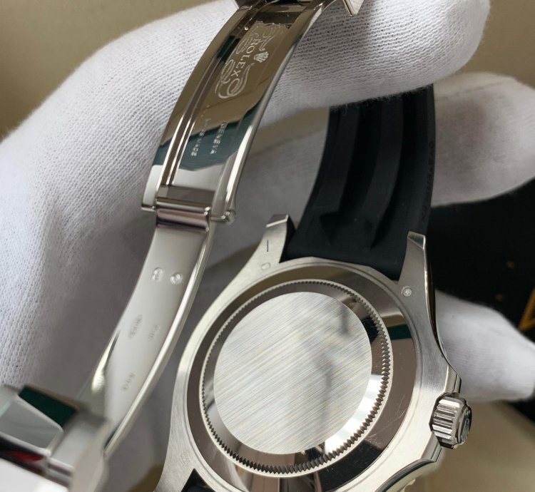 Rolex Yacht-master 42 42mm 18k White Gold Ceramic Bezel On Oysterflex 226659 New 2023