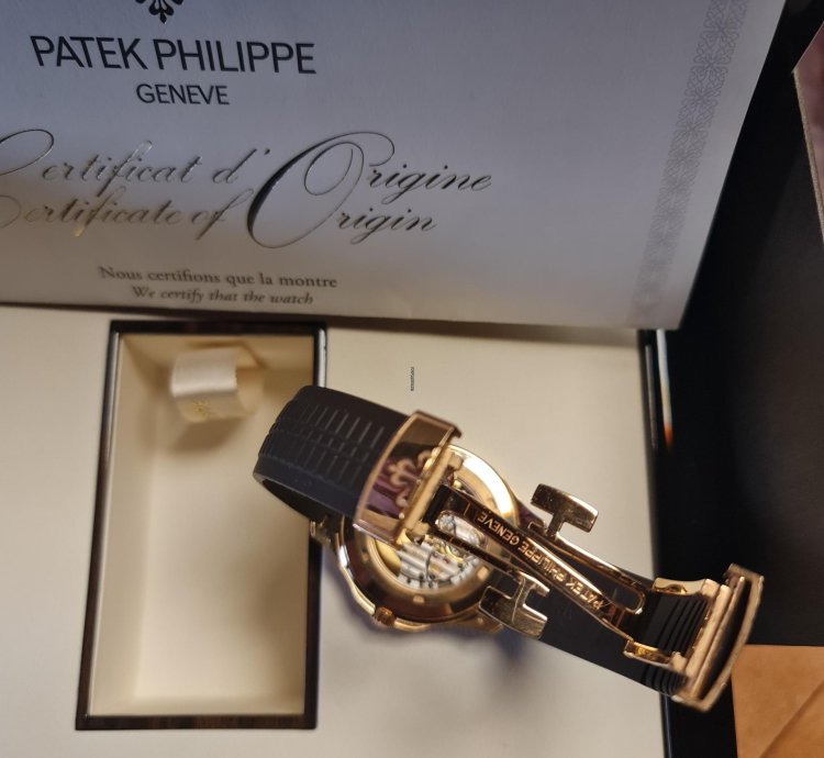Patek Philippe Aquanaut Rose Gold Full Set In