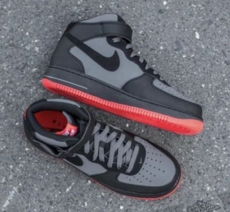 Nike Air Force 1 Mid 07 Hot Lava Sneakers