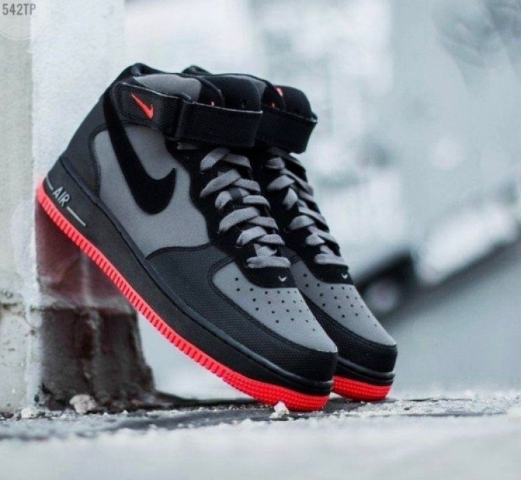 Nike Air Force 1 Mid 07 Hot Lava Sneakers