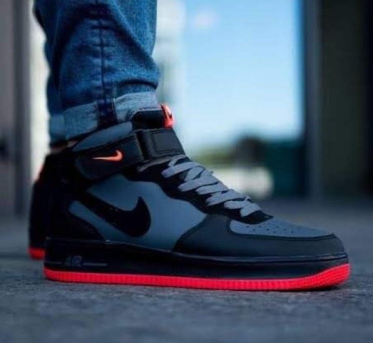 Nike Air Force 1 Mid 07 Hot Lava Sneakers