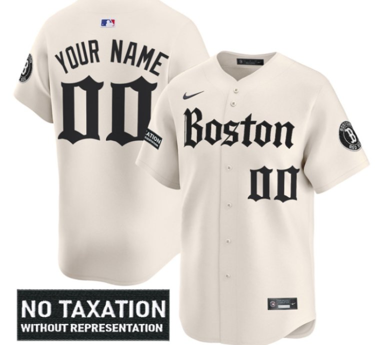 Custom Boston Red Sox Jersey Retro Newspaper Edition Vapor Limited Stitched
