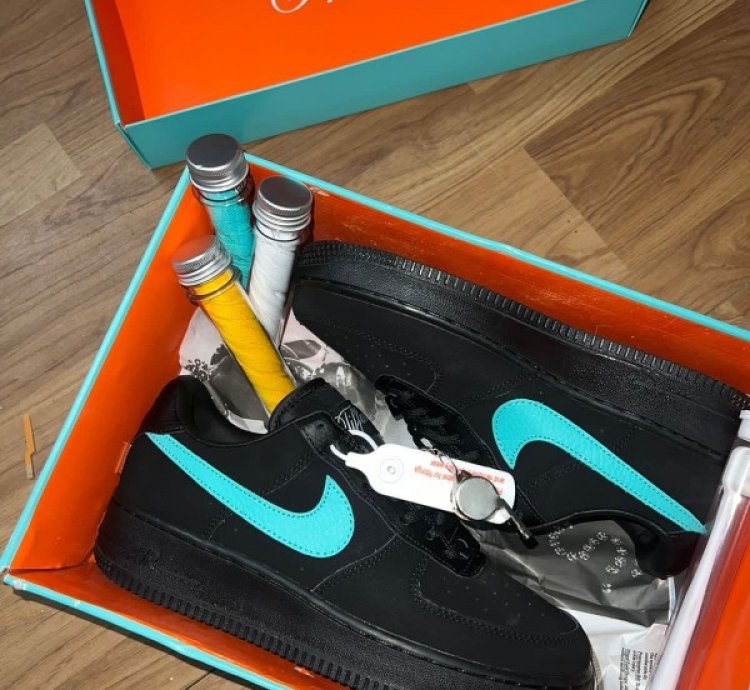 Nike Air Force 1 Tiffany Sneakers Semi Ua