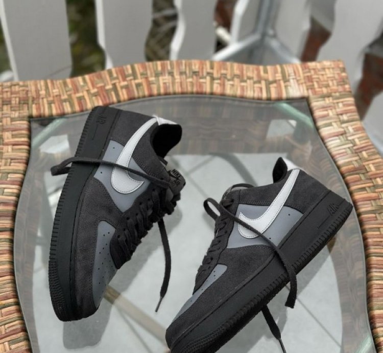 Nike Air Force 1 Wolf Lv8 Grey Anthracite Sneakers