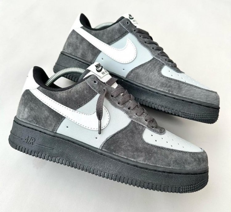 Nike Air Force 1 Wolf Lv8 Grey Anthracite Sneakers