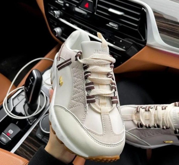 Nike Air Humara Lx Jacquemus Light Bone Gold Sneakers