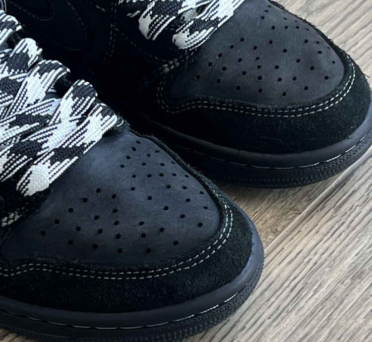 Travis Scott Nike Air Jordan 1 Low Sp Black Phantom Us 6