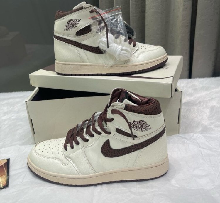 Nike Air Jordan 1 High A Ma Manire Basketball Sneakers Semi Ua
