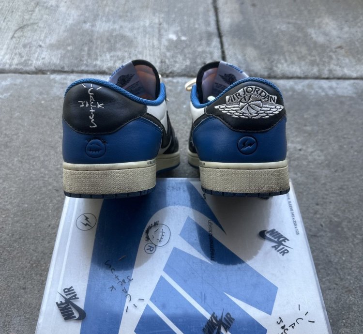Nike Travis Scott Fragment Jordan 1 Low