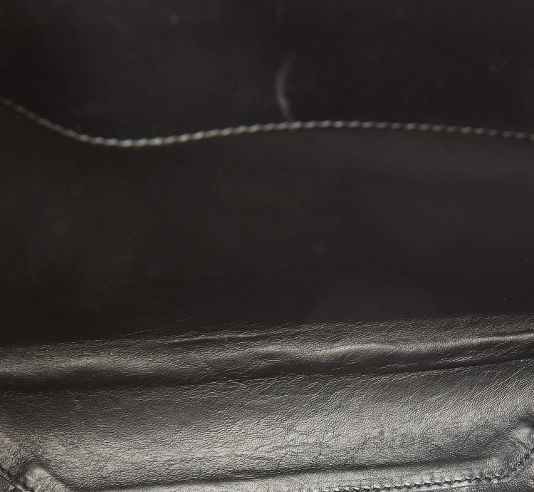 Balenciaga Grey Patent Leather Small Cable Shopper Tote