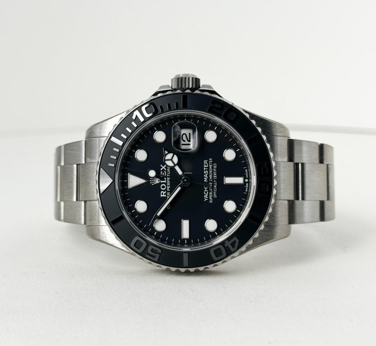 Rolex Yacht-master 42 42mm Black Ceramic Bezel Titanium Black Dial 226627