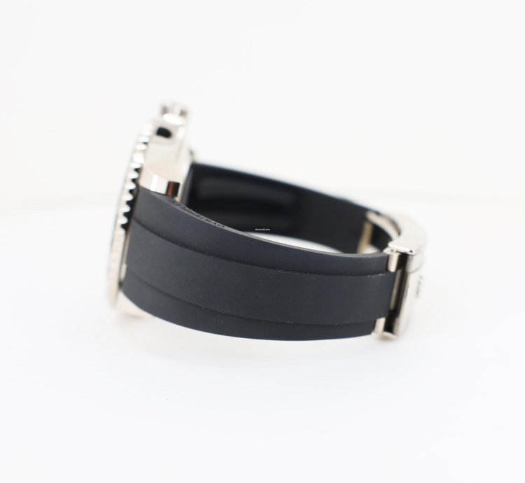 Rolex Yacht-master 42 42mm Black Ceramic Bezel White Gold Black Dial Oysterflex Band 226659