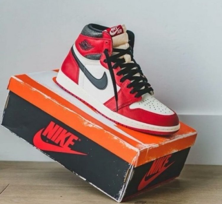 Nike Air Jordan 1 High Lost Found Basketball Sneakers Semi Ua