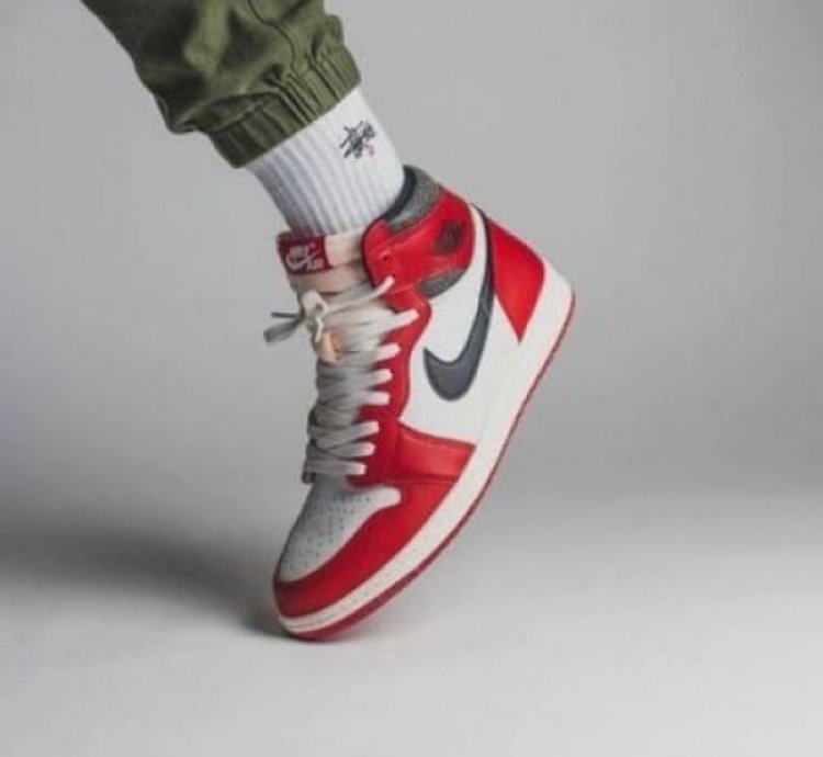 Nike Air Jordan 1 High Lost Found Basketball Sneakers Semi Ua