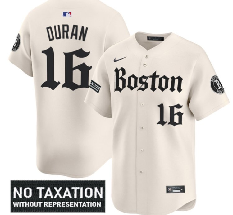 Jarren Duran Jersey 16 Boston Red Sox Retro Newspaper Edition Vapor Premier Limited Stitched